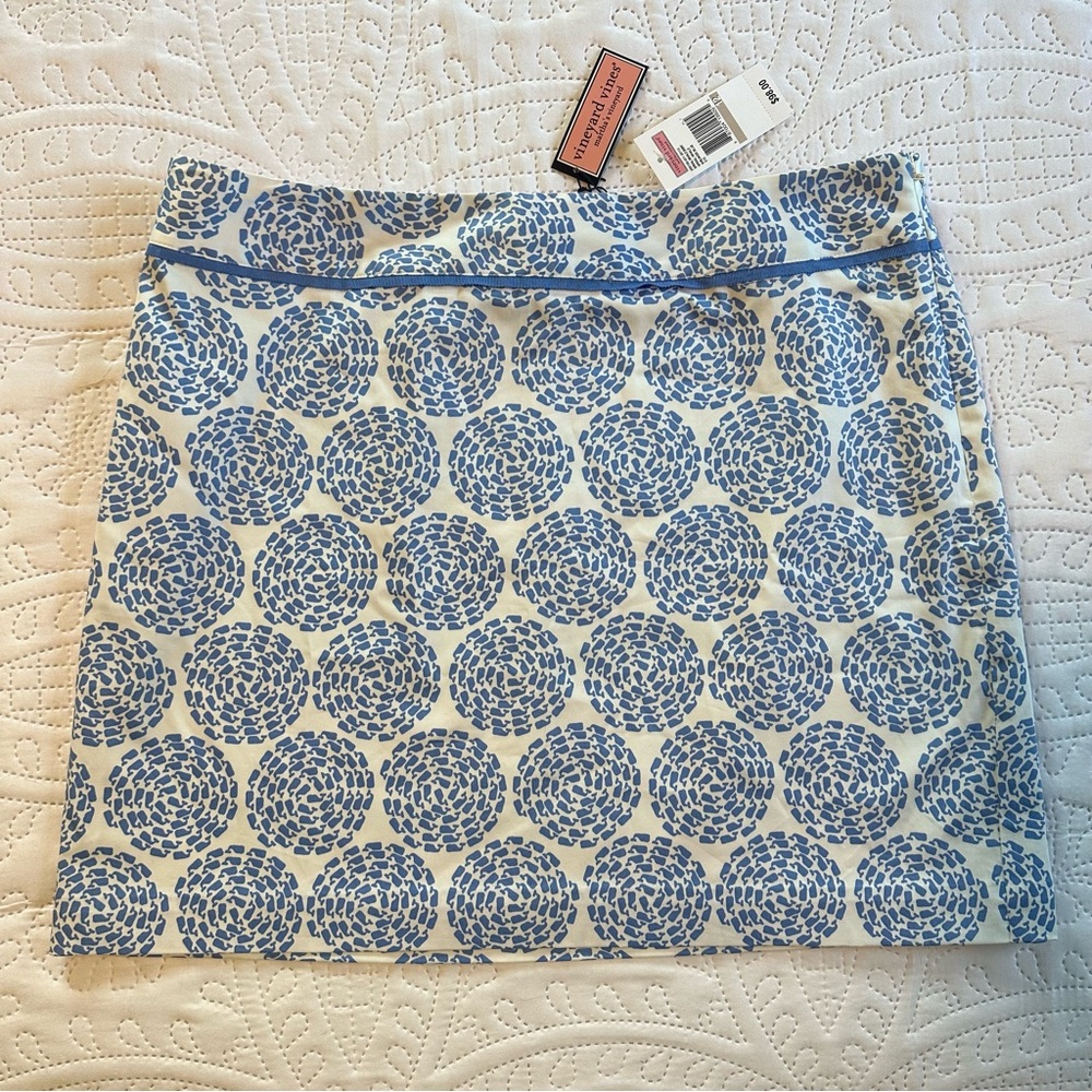 NWT Vineyard Vines Spiral Whale Skirt Size 12
